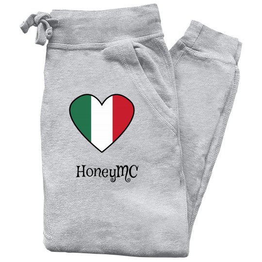Honeymc Italy flag sweatpants Honeymc Italy flag sweatpants