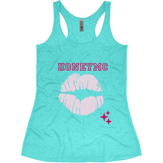 Honeymc pink kiss ladies top