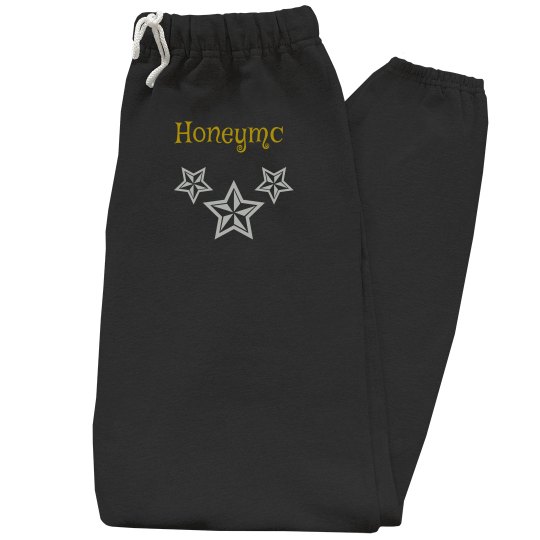 Honeymc silver Stars sweatpants