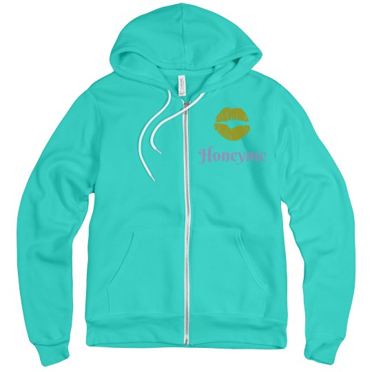 Honeymc teal hoodie