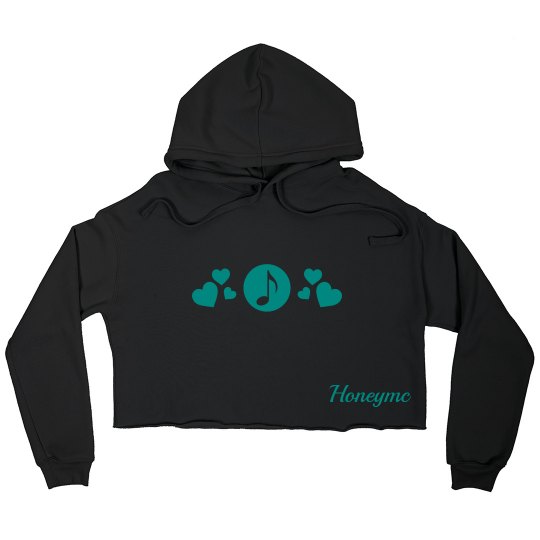 Honeymc teal ladies hoodie