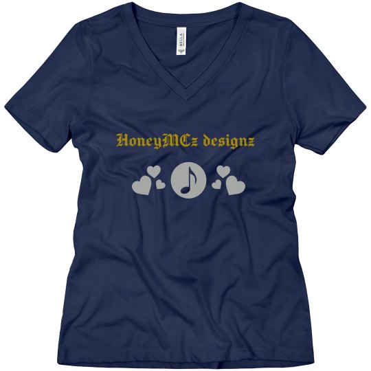 Honeymcz music notes tee