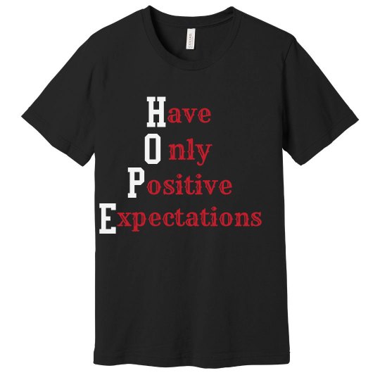 H.O.P. E.  Tee