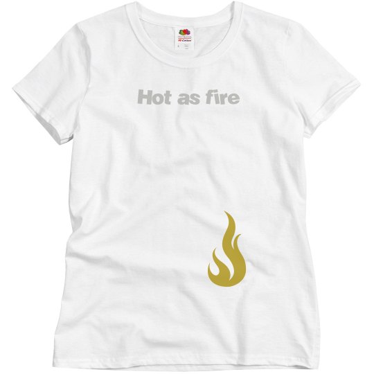 Hot as fire top