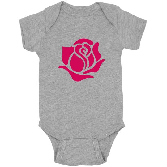 Hot pink rose baby 