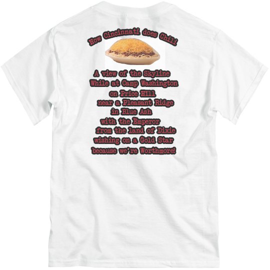 How Cincinnati does chili How Cincinnati does chili