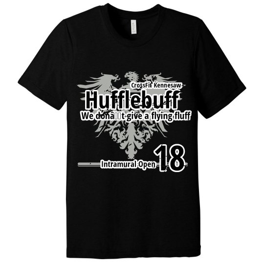 Hufflebuff T Vintage Black