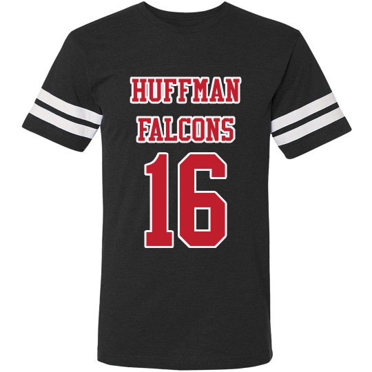 Huffman Falcon Parent Shirt with Number