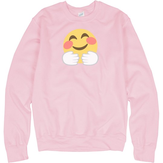 Hugging Face Unisex Basic Jerzees Crewneck Sweatshirt