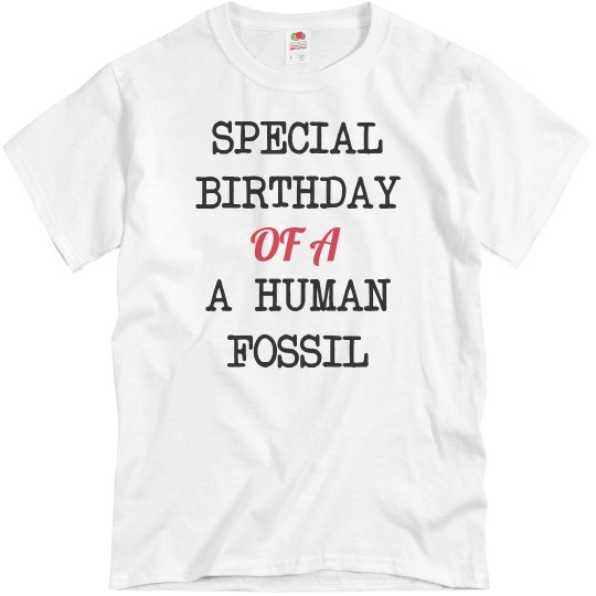 Human fossil birthday