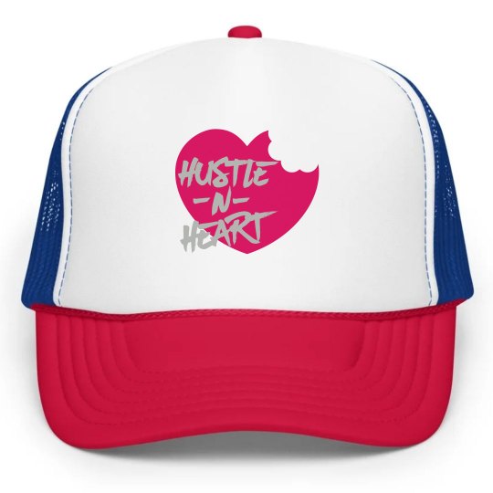 Hustle & Heart Cap- Pink