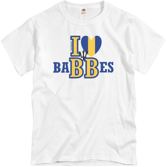 I ❤ Barbados Babes -- Uni-tee I ❤ Barbados Babes -- Uni-tee