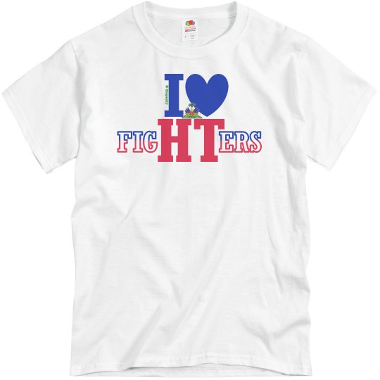I ❤ Haitian Fighters Uni-tee