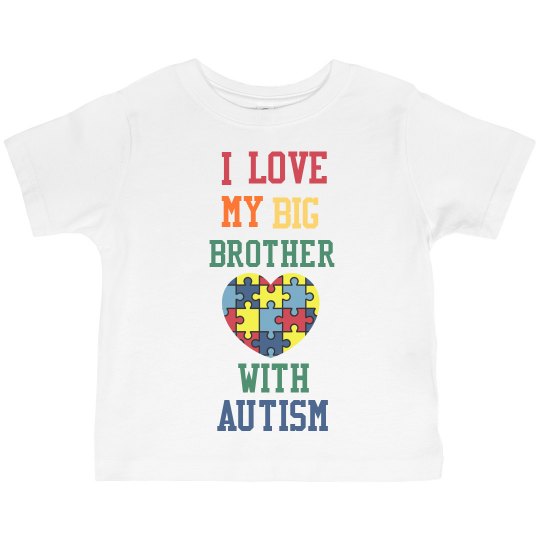 I ? My Big Brother Toddler Shirt
