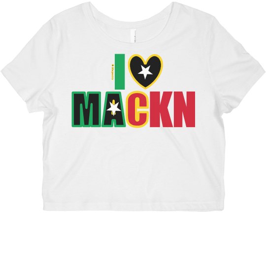I ❤ St. Kitts & Nevis Mack'n