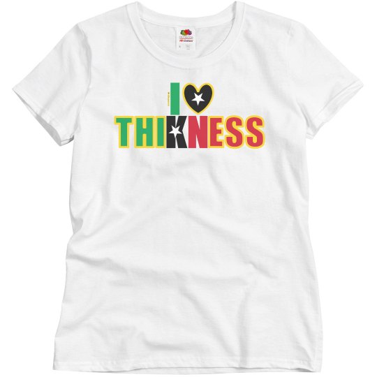 I ❤ St. Kitts and Nevis Thickness by itbepoetry