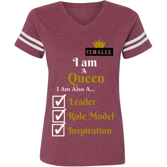 I am a queen varsity I am a queen varsity