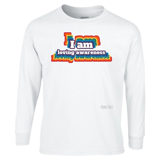 I am loving awareness (unisex long sleeved)