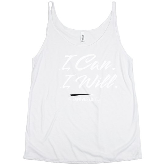 I Can I Will - tank