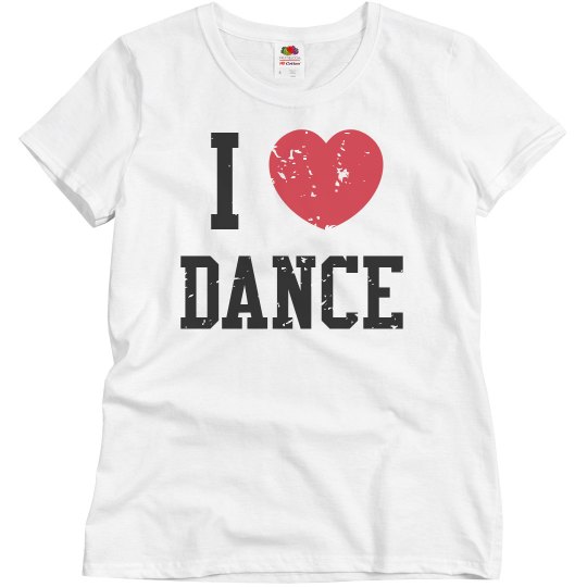 I Heart Dance Distress