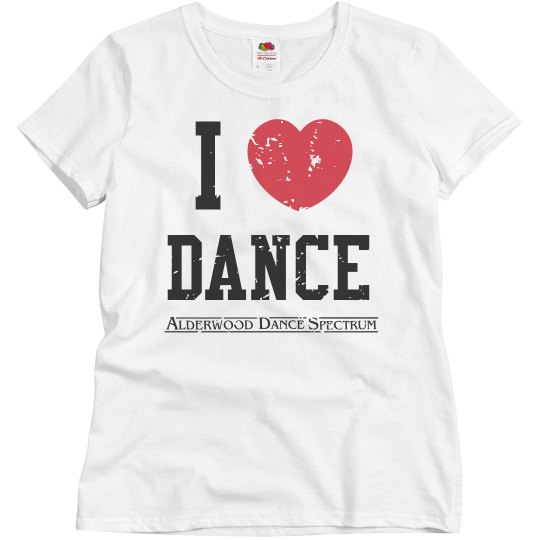 I heart dance shirt