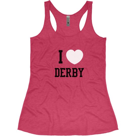 I Heart Derby Women's Tank