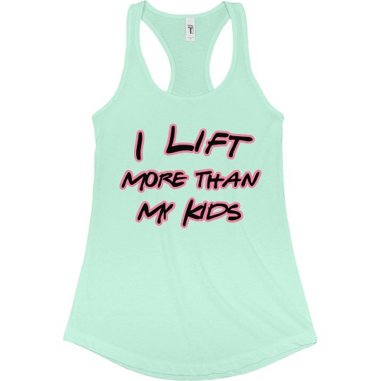 I Lift More than My Kids #TeamFitMom