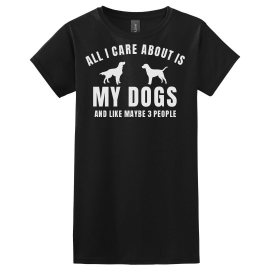 I like my dogs