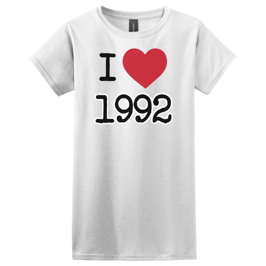 I love 1992 I love 1992