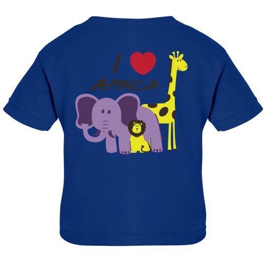 I love Africa Baby Tee