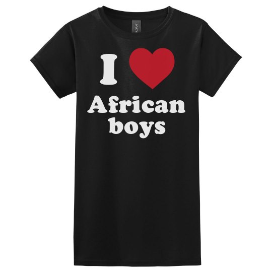 I love African boys!