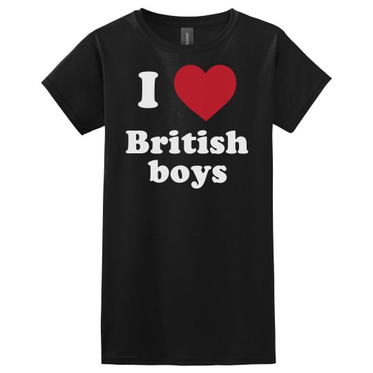 I love British boys!