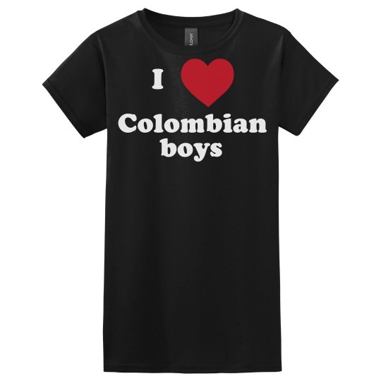 I love Colombian boys! I love Colombian boys!