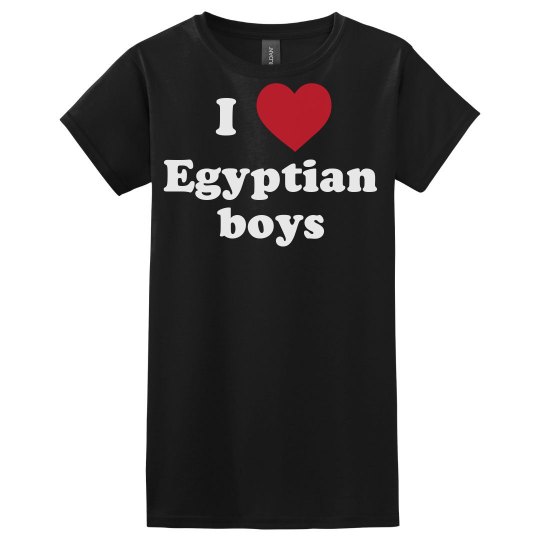 I love Egyptian boys
