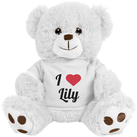 I love Lily I love Lily