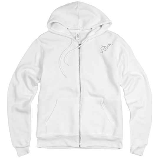 "I Love Lucy LaRue" Logo Zip Up Hoodie