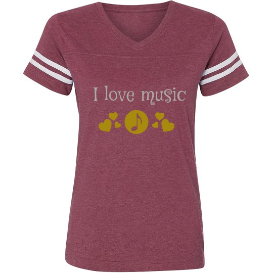 I love music tee