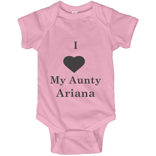 i love my Aunty Ariana 