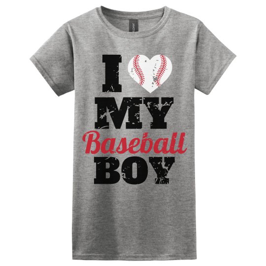 I love my baseball boy I love my baseball boy