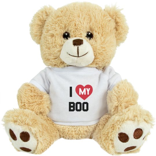 I Love My Boo Teddy Bear