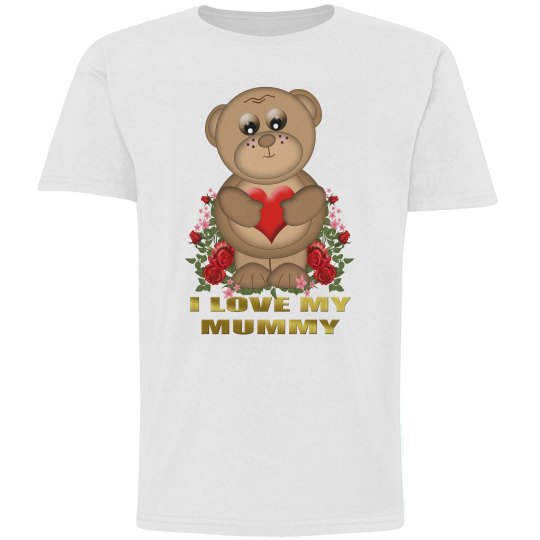 i love mummy t shirt
