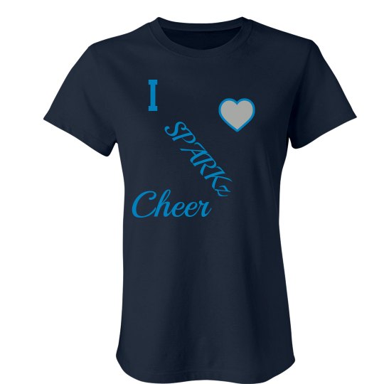I Love SPARKz Cheer Tee I Love SPARKz Cheer Tee