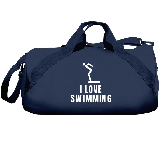I LOVE SWIMMING