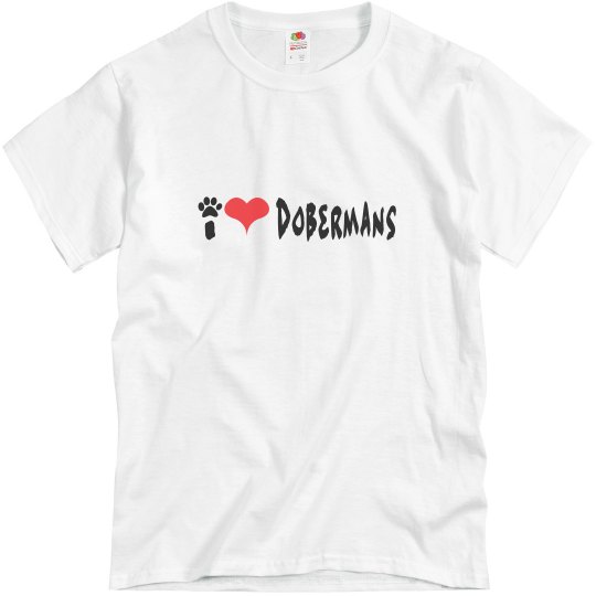 I lover Dobermans