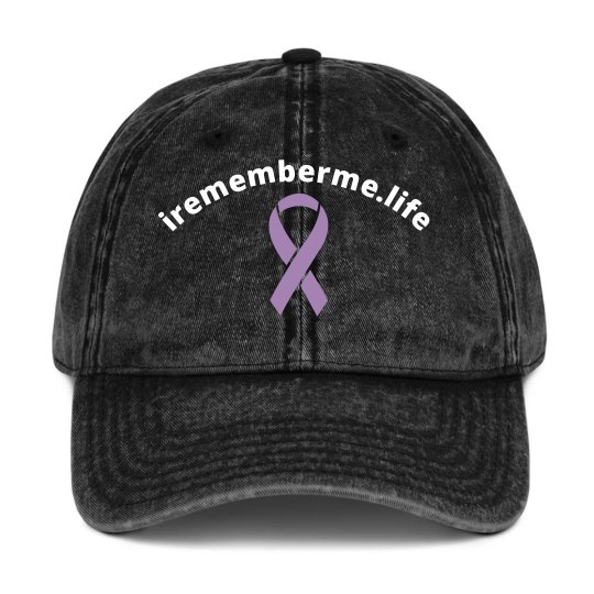 I Remember Me ribbon Baseball Cap