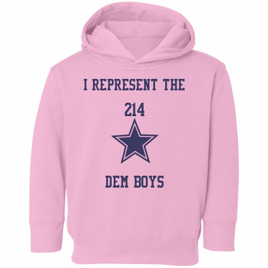 I Represent The 214 - Toddler Hoodie I Represent The 214 - Toddler Hoodie