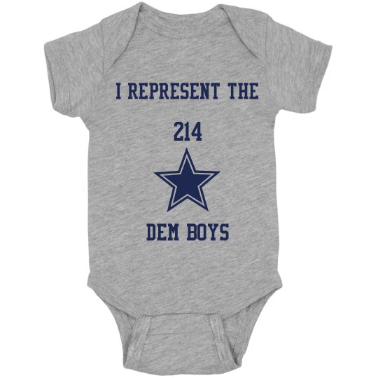 I Represent The 214 - Baby Onesie