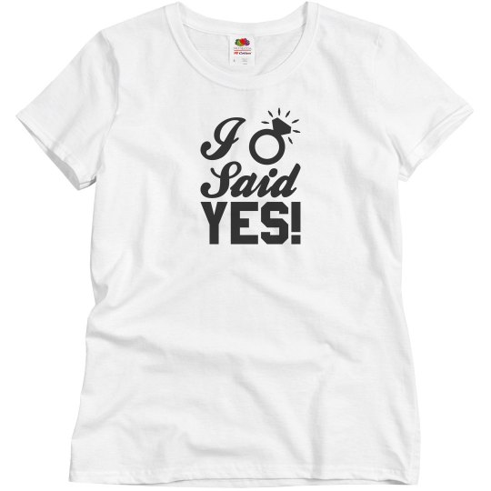 I said yes shirt I said yes shirt