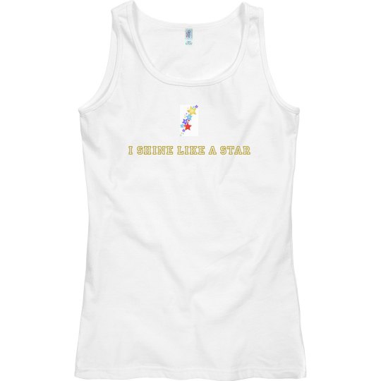 I shine like a star tank top I shine like a star tank top