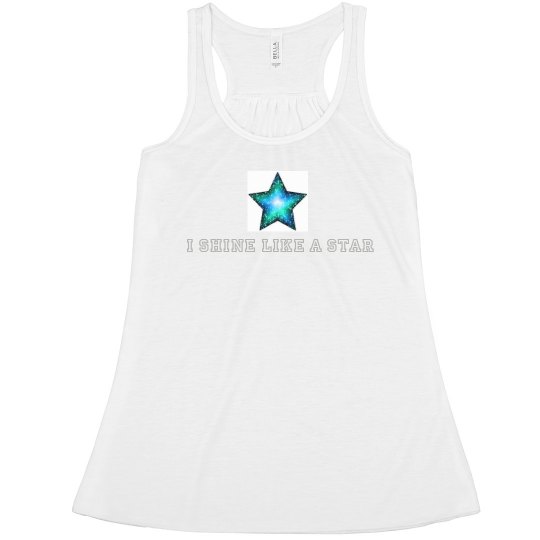 I shine like a star tank top2